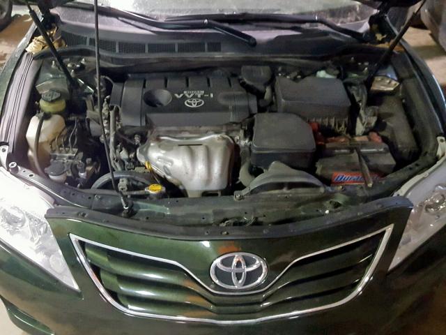 4T4BF3EK9AR007396 - 2010 TOYOTA CAMRY BASE GREEN photo 7