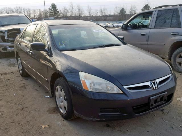 1HGCM56486A174766 - 2006 HONDA ACCORD LX BLACK photo 1