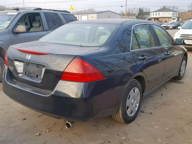 1HGCM56486A174766 - 2006 HONDA ACCORD LX BLACK photo 4