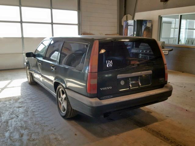 YV1LW5723T2227248 - 1996 VOLVO 850 GREEN photo 3