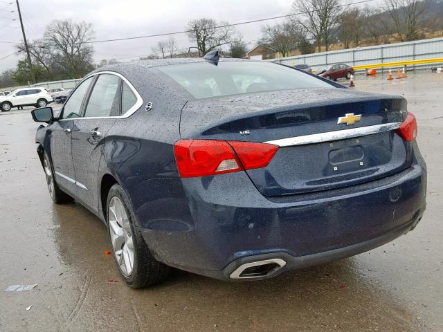 2G1125S33J9160005 - 2018 CHEVROLET IMPALA PRE BLUE photo 3