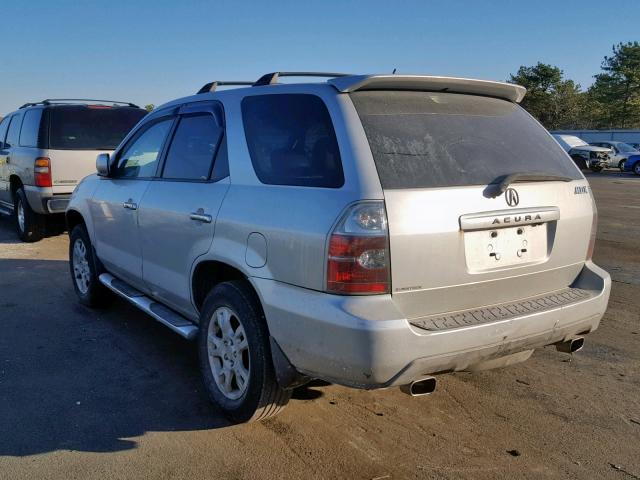 2HNYD18956H503215 - 2006 ACURA MDX TOURIN SILVER photo 3