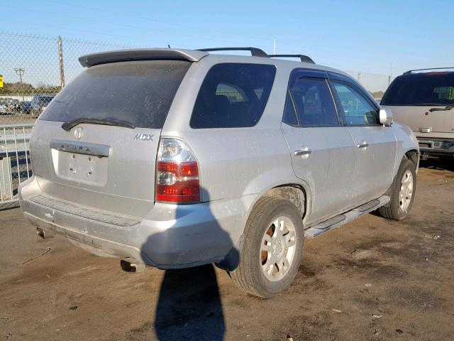 2HNYD18956H503215 - 2006 ACURA MDX TOURIN SILVER photo 4