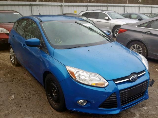 1FAHP3K26CL297119 - 2012 FORD FOCUS SE BLUE photo 1