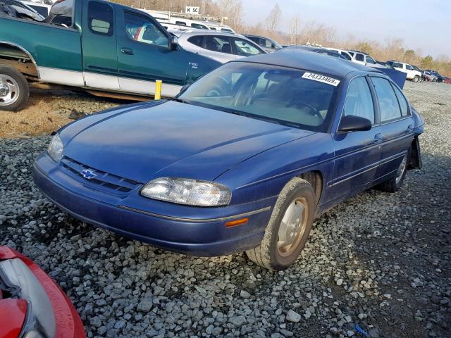 2G1WL52M9W1107150 - 1998 CHEVROLET LUMINA BAS ლურჯი ფოტო 2
