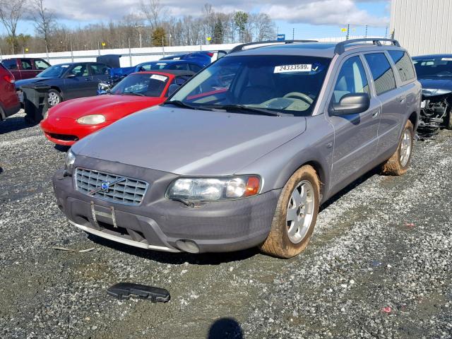 YV1SZ59H941145780 - 2004 VOLVO XC70 SILVER photo 2