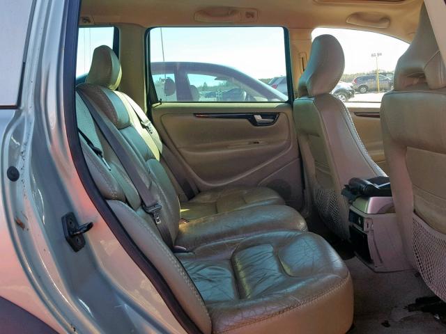 YV1SZ59H941145780 - 2004 VOLVO XC70 SILVER photo 6