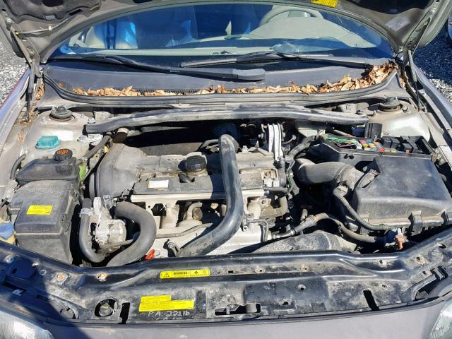 YV1SZ59H941145780 - 2004 VOLVO XC70 SILVER photo 7