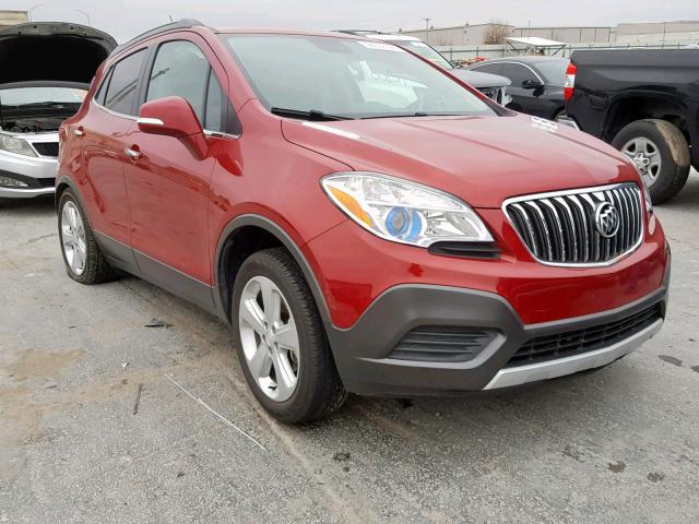 KL4CJASB1FB271235 - 2015 BUICK ENCORE RED photo 1