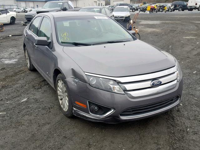 3FADP0L3XAR181814 - 2010 FORD FUSION HYB GRAY photo 1