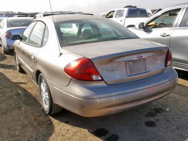 1FAHP56S83G129979 - 2003 FORD TAURUS SEL TAN photo 3