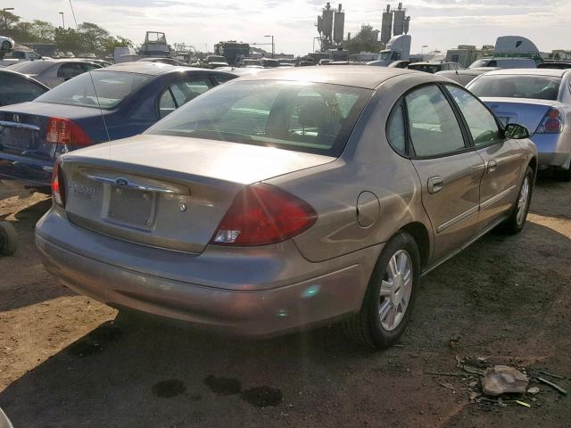 1FAHP56S83G129979 - 2003 FORD TAURUS SEL TAN photo 4