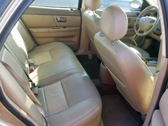 1FAHP56S83G129979 - 2003 FORD TAURUS SEL TAN photo 6