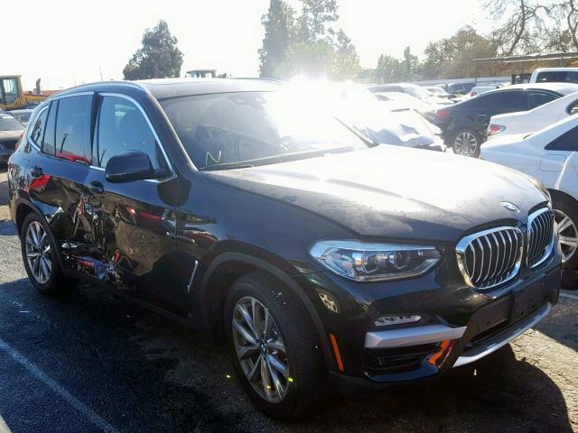 5UXTR7C54KLE98001 - 2019 BMW X3 SDRIVE3 BLACK photo 1