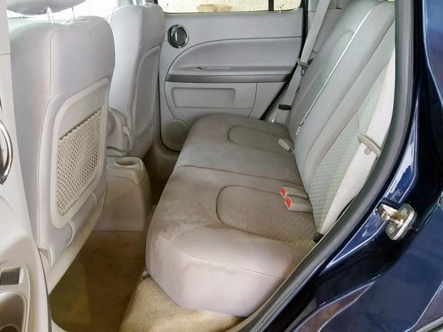 3GNBAAFW8BS628107 - 2011 CHEVROLET HHR LS BLUE photo 6