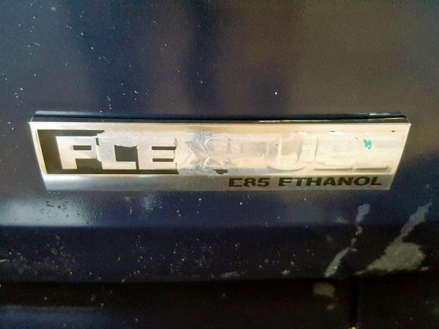 3GNBAAFW8BS628107 - 2011 CHEVROLET HHR LS BLUE photo 9