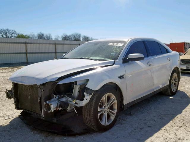 1FAHP2E88EG147924 - 2014 FORD TAURUS SEL WHITE photo 2