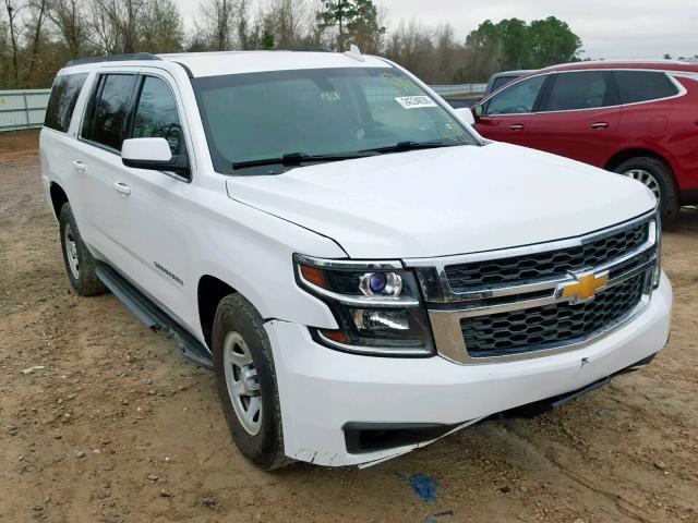 1GNSCKEC6GR280759 - 2016 CHEVROLET SUBURBAN C WHITE photo 1