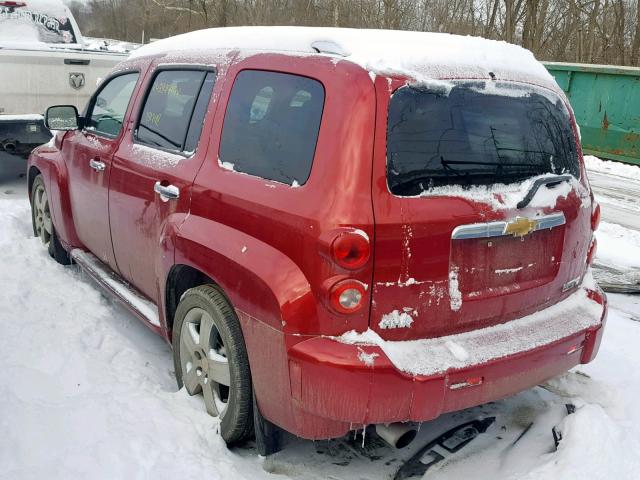 3GNBACDV9AS550151 - 2010 CHEVROLET HHR LT RED photo 3