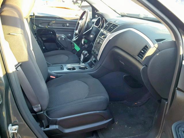 1GNLVFED3AS129909 - 2010 CHEVROLET TRAVERSE L CHARCOAL photo 5