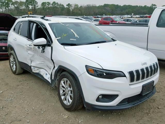 1C4PJLCX2KD110565 - 2019 JEEP CHEROKEE L WHITE photo 1