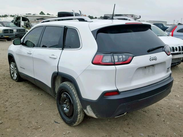 1C4PJLCX2KD110565 - 2019 JEEP CHEROKEE L WHITE photo 3