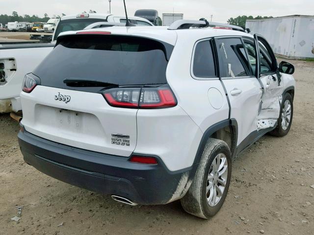 1C4PJLCX2KD110565 - 2019 JEEP CHEROKEE L WHITE photo 4