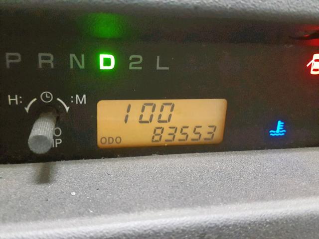 JTLKT324650190111 - 2005 TOYOTA SCION XB PURPLE photo 8