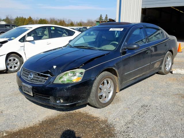 1N4BL11D35C350600 - 2005 NISSAN ALTIMA SE BLACK photo 2