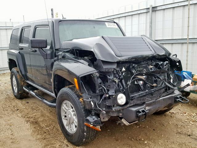 5GTMNGEE7A8117795 - 2010 HUMMER H3 BLACK photo 1