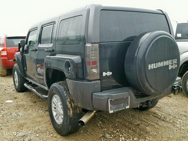 5GTMNGEE7A8117795 - 2010 HUMMER H3 BLACK photo 3