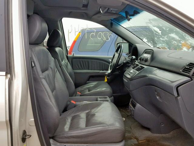 5FNRL38716B440918 - 2006 HONDA ODYSSEY EX ვერცხლისფერი ფოტო 5
