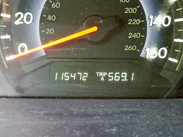 5FNRL38716B440918 - 2006 HONDA ODYSSEY EX ვერცხლისფერი ფოტო 8