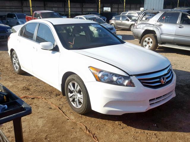 1HGCP2F40BA107160 - 2011 HONDA ACCORD LXP WHITE photo 1