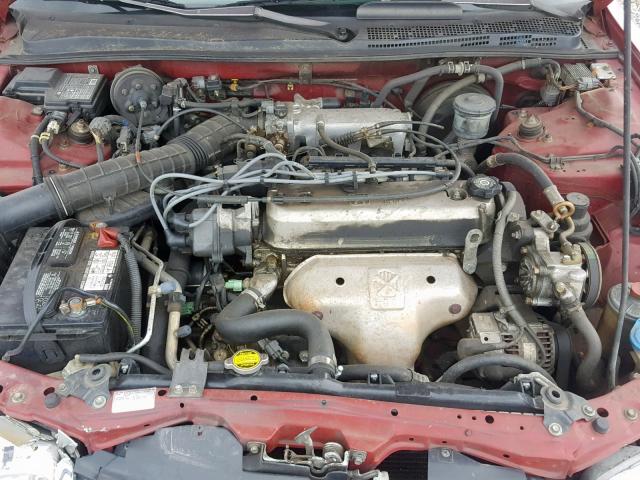 1HGCD7206VA027035 - 1997 HONDA ACCORD SE 红色 照片 7