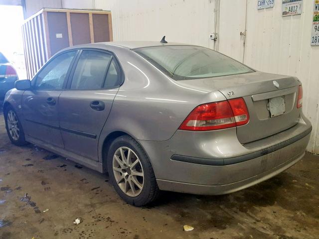 YS3FD49Y551012072 - 2005 SAAB 9-3 ARC GRAY photo 3