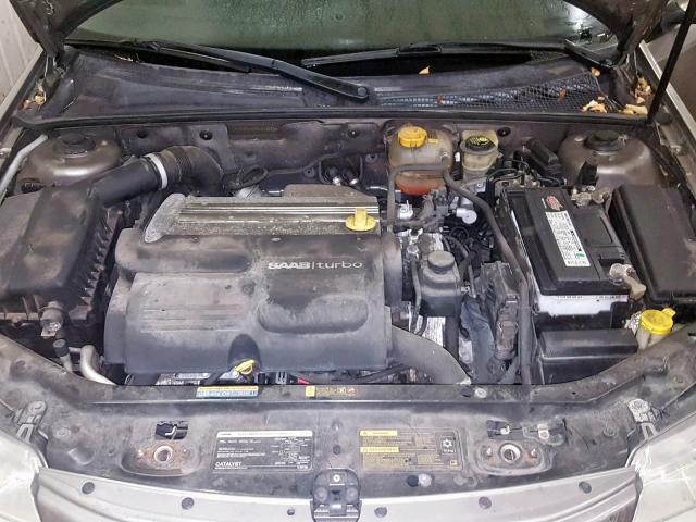 YS3FD49Y551012072 - 2005 SAAB 9-3 ARC GRAY photo 7