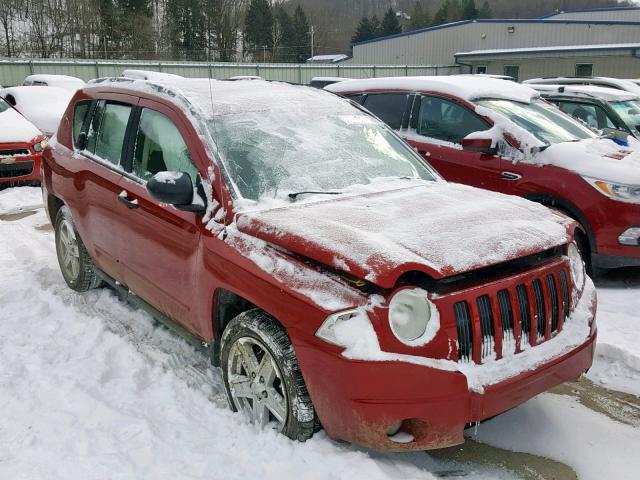 1J4FF47B99D120872 - 2009 JEEP COMPASS SP წითელი ფოტო 1