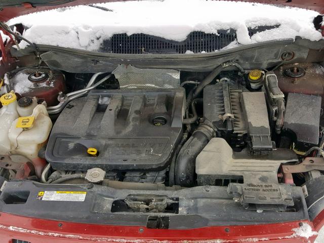 1J4FF47B99D120872 - 2009 JEEP COMPASS SP წითელი ფოტო 7