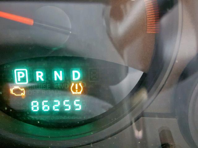 1J4FF47B99D120872 - 2009 JEEP COMPASS SP წითელი ფოტო 8