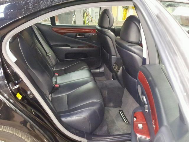 JTHBL46F795086957 - 2009 LEXUS LS 460 BLACK photo 6