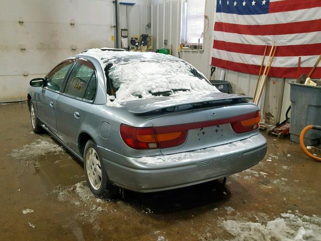 1G8ZK547X2Z140183 - 2002 SATURN SL2 GRAY photo 3