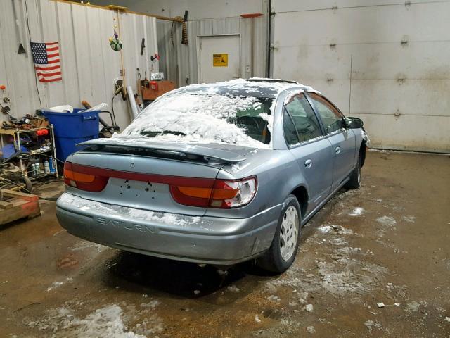 1G8ZK547X2Z140183 - 2002 SATURN SL2 GRAY photo 4