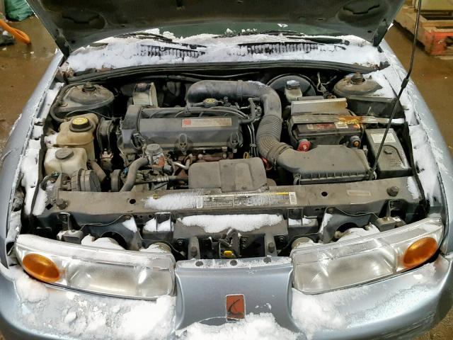 1G8ZK547X2Z140183 - 2002 SATURN SL2 GRAY photo 7