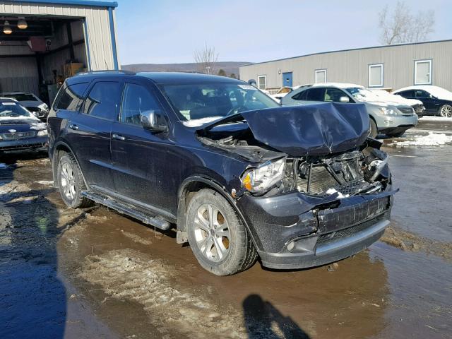 1C4RDJDG7DC676409 - 2013 DODGE DURANGO CR GRAY photo 1