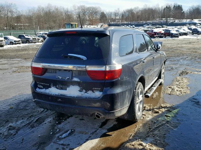 1C4RDJDG7DC676409 - 2013 DODGE DURANGO CR GRAY photo 4