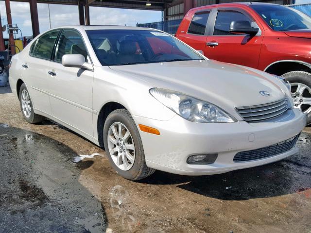 JTHBF30G220032343 - 2002 LEXUS ES 300 SILVER photo 1