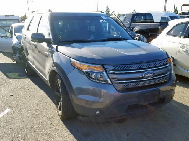 1FMHK7F84CGA41306 - 2012 FORD EXPLORER L GRAY photo 1