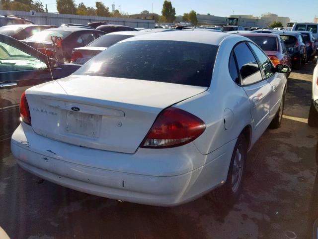 1FAFP55S04G200635 - 2004 FORD TAURUS SES WHITE photo 4