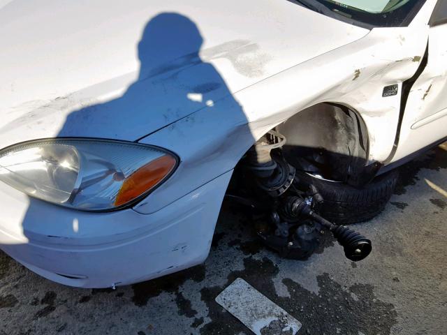 1FAFP55S04G200635 - 2004 FORD TAURUS SES WHITE photo 9